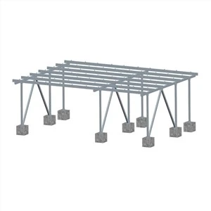 Struchtúr Alúmanam Gréine Carport Raca Gléasta Pv Carport Lúibíní Gléasta