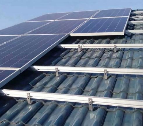 Solar Panel Mounting Rai Real Scene